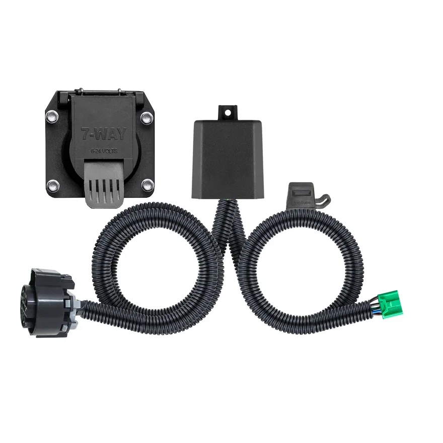 CURT 56518, Custom Wiring Harness; 7-Way RV Blade Output; Select Honda Pilot