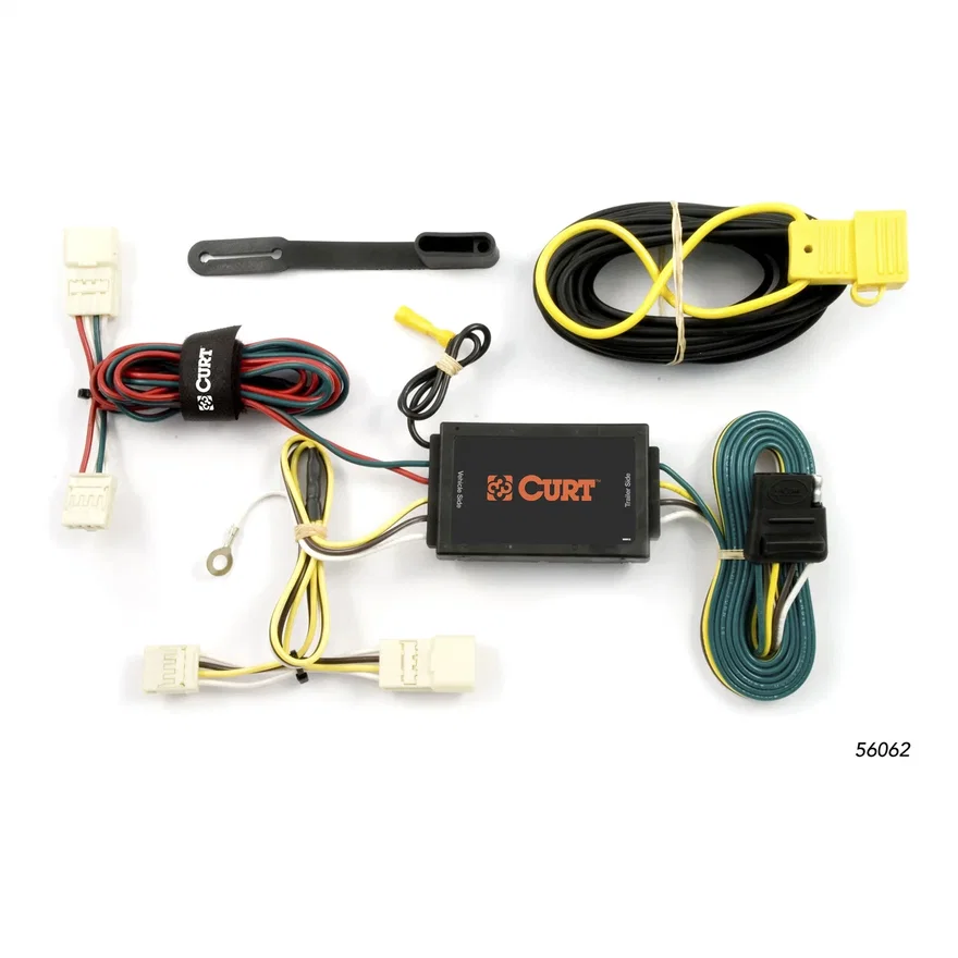 CURT 56062, Custom Wiring Harness; 4-Way Flat Output; Select Scion xB