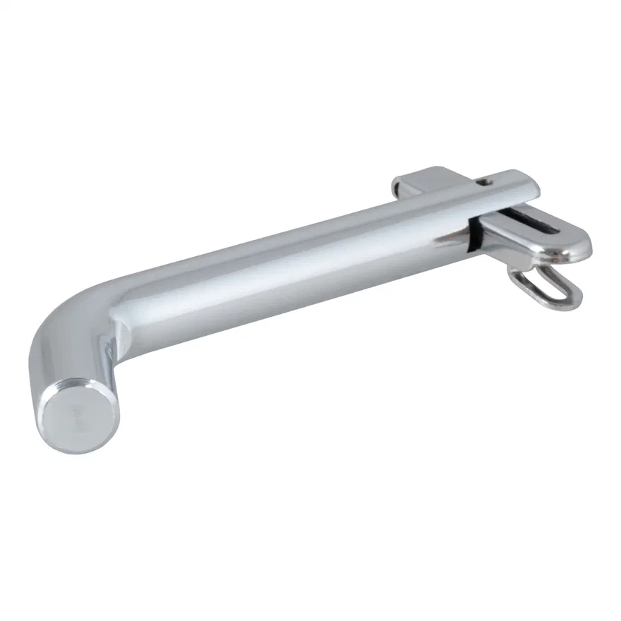 CURT 21541, 1/2in. Swivel Hitch Pin (1-1/4in. Receiver; Chrome; Packaged)