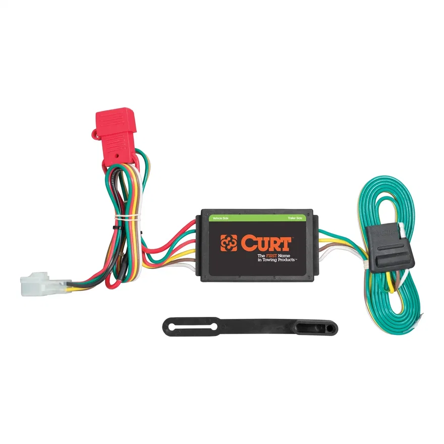 CURT 55370, Custom Wiring Connector; 4-Way Flat Output; Select Subaru Vehicles