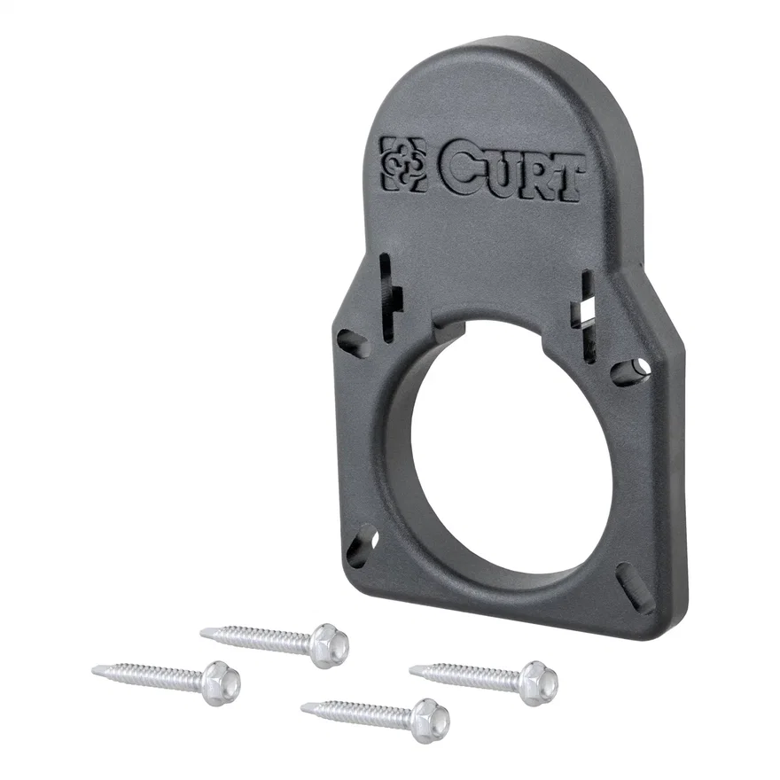 CURT 55417, Chevrolet and GMC Truck Bed 7-Way Opening Cover Plate