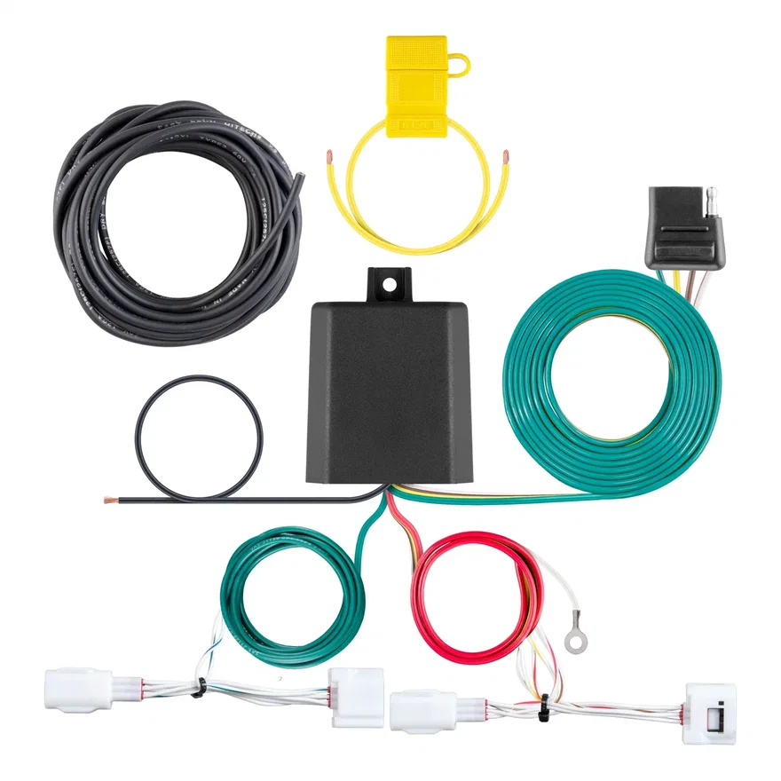 CURT 56450, Custom Wiring Harness; 4-Way Flat Output; Select Mazda CX-30