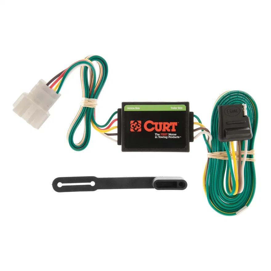 CURT 55106, Custom Wiring Connector; 4-Way Flat Output; Select Honda CR-V