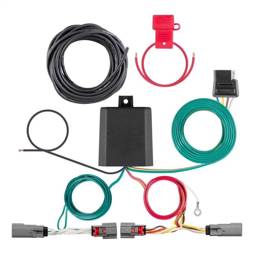 CURT 56487, Custom Wiring Harness; 4-Way Flat Output; Select Mazda CX-5; CX-50
