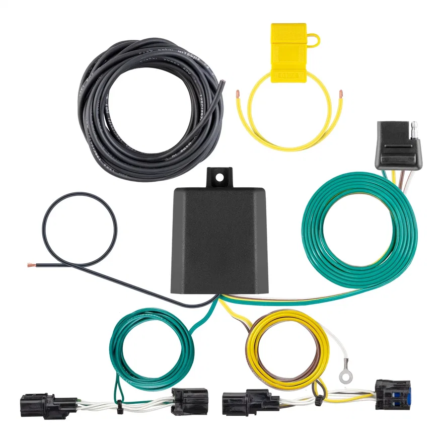 CURT 56484, Custom Wiring Harness; 4-Way Flat Output; Select Hyundai Ioniq 5