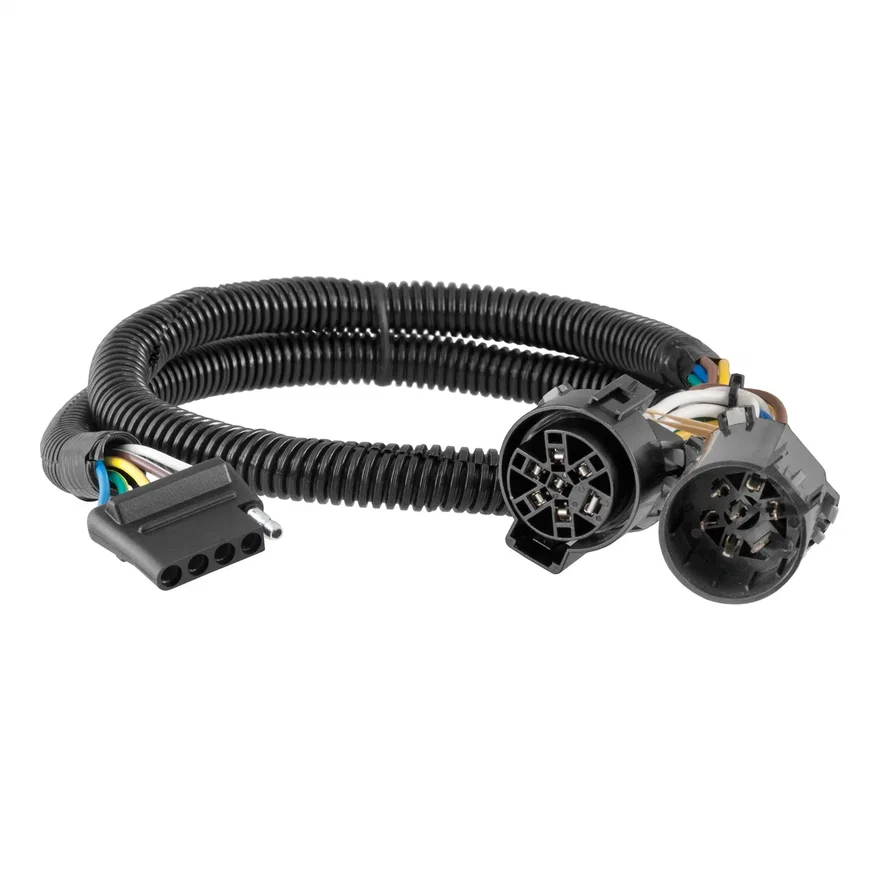 CURT 56584, Replacement OE 5-Way Flat Socket (T s into USCAR)