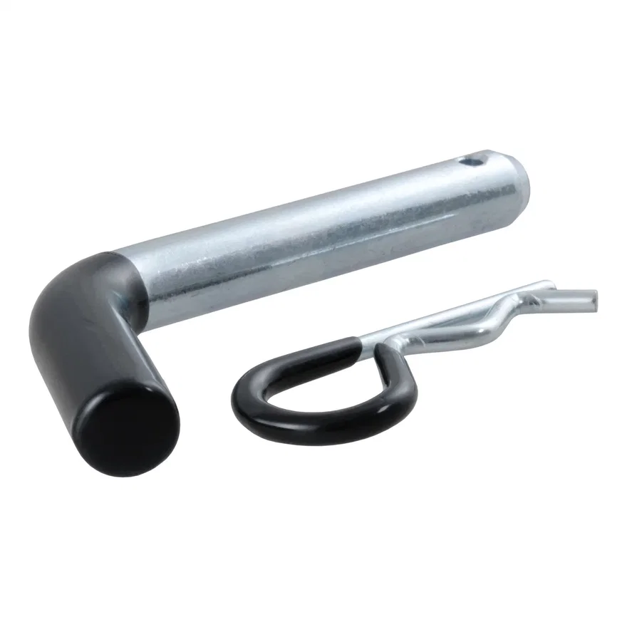 CURT 21510, 5/8in. Hitch Pin (2in. Receiver; Zinc with Rubber Grip)