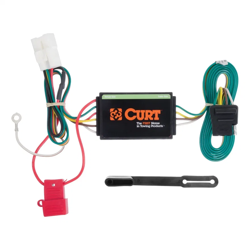 CURT 56040, Custom Wiring Connector; 4-Way Flat Output; Select Subaru Vehicles