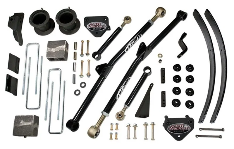 Tuff Country 35927KN, 00-02 Dodge Ram 2500 4x4 4.5in Arm Lift Kit (SX8000 Shocks)