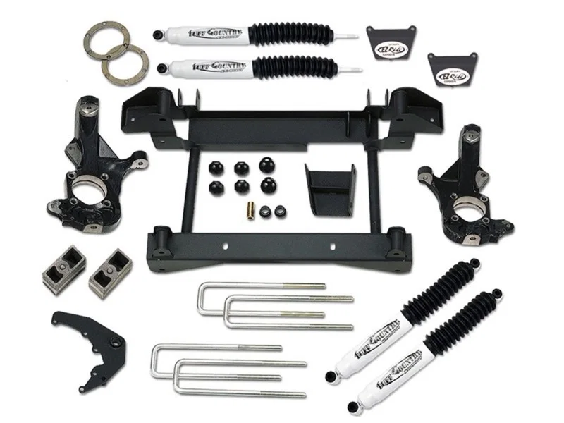 Tuff Country 14958, 01-06 Chevy Silverado 1500HD 4x4 4in Lift Kit (w/One Piece Sub Frame No Shocks)