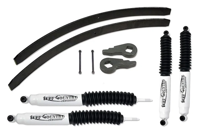 Tuff Country 12923KN, 99-06 Chevy Silverado 1500 4x4 2in Lift Kit (w/Rear Add-a-Leafs SX8000 Shocks)