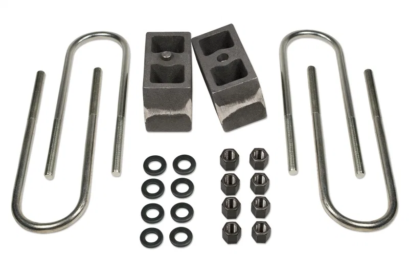 Tuff Country 97058, 00-05 Ford Excursion 4wd 4in Rear Block & U-Bolt Kit Non-Tapered