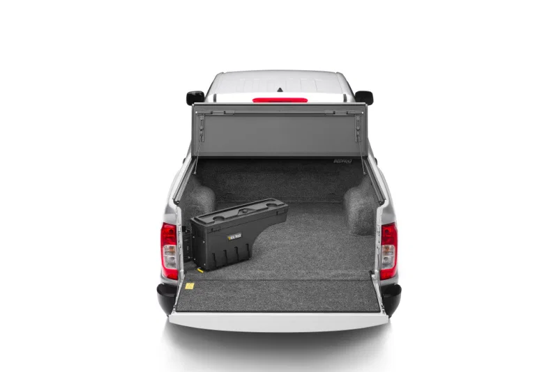 Undercover SC503D, 2022 Nissan Frontier Ext/Crew All Beds Drivers Side Swing Case - Black Smooth