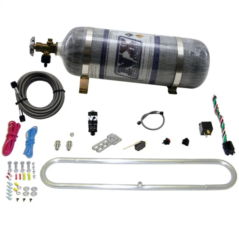 Nitrous Express 20000CR-12, N-Tercooler System for CO2 w/Composite Bottle (Remote Mount Solenoid)