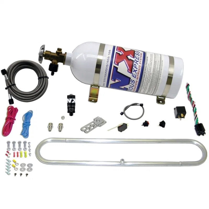 Nitrous Express 20000CR-10, N-Tercooler System for CO2 w/10lb Bottle (Remote Mount Solenoid)