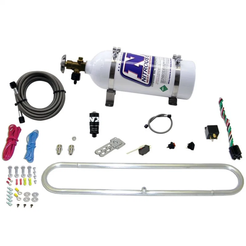 Nitrous Express 20000CR-05, N-Tercooler System for CO2 w/5lb Bottle (Remote Mount Solenoid)