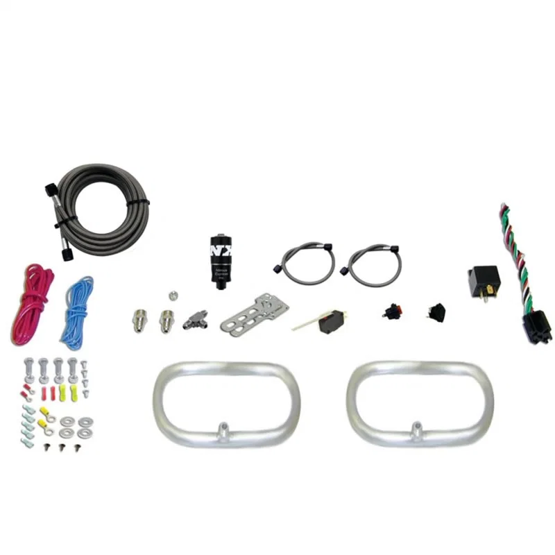 Nitrous Express 22200-00, Dual Ntercooler Ring System (2 - 6 x 6 Rings) w/o Bottle