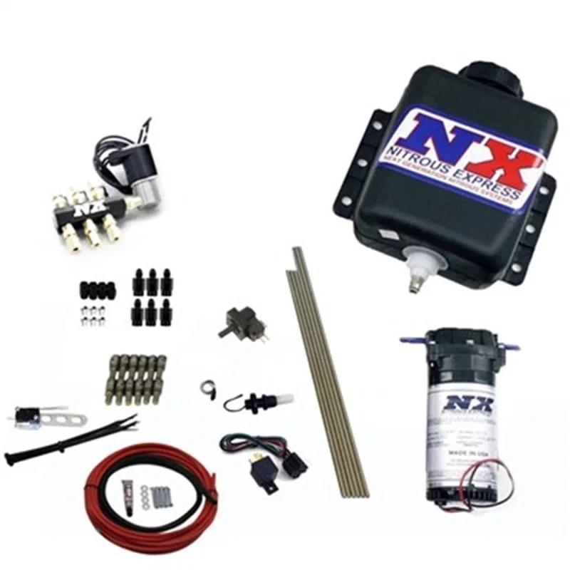 Nitrous Express 15121H, Direct Port Water Injection 6 Cyl Stage 1 w/Hardlines