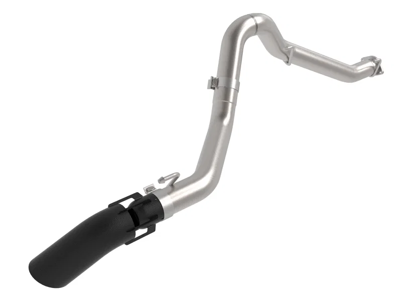 aFe 49-38094-B, 2021+ Jeep Gladiator V6-3.0L (td) Vulcan Series 3in 304SS HT DPF-Back Exhaust System - Black Tip