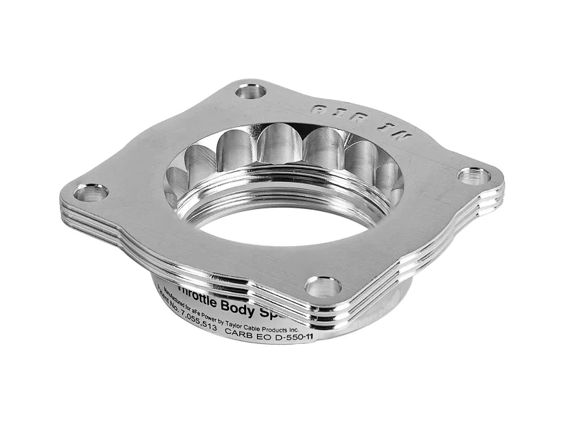 aFe 46-31008, Silver Bullet Throttle Body Spacers TBS BMW 325i (E46) 01-06 L6-2.5L