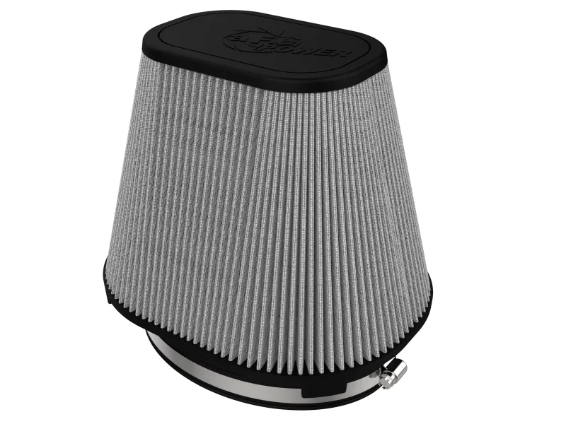 aFe 21-90112, TrackSeries Intake Replace Air Filterw/PDS Media 5.5x7.5in F x 9x7in B x 5.75x3.75in T x 7.5in H