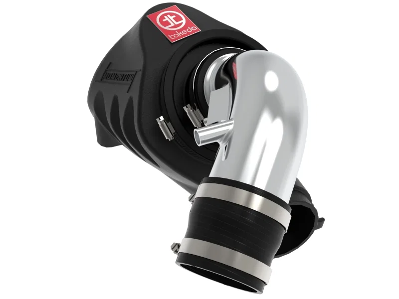 aFe TM-1018P-D, Takeda Momentum Sealed Intake System 12 Honda Civic Si 2.4L Stage 2 Pro Dry S Polished