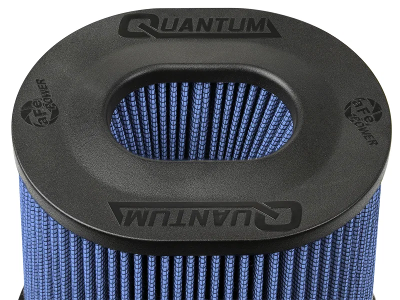aFe 23-91129, Quantum Pro-5 R Air Filter Inverted Top - 5in Flange x 9in Height - Oiled P5R