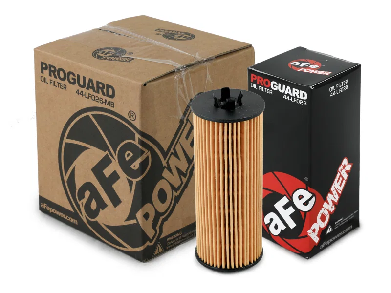 aFe 44-LF026-MB, PROGUARD Oil Filter- 4 Pack