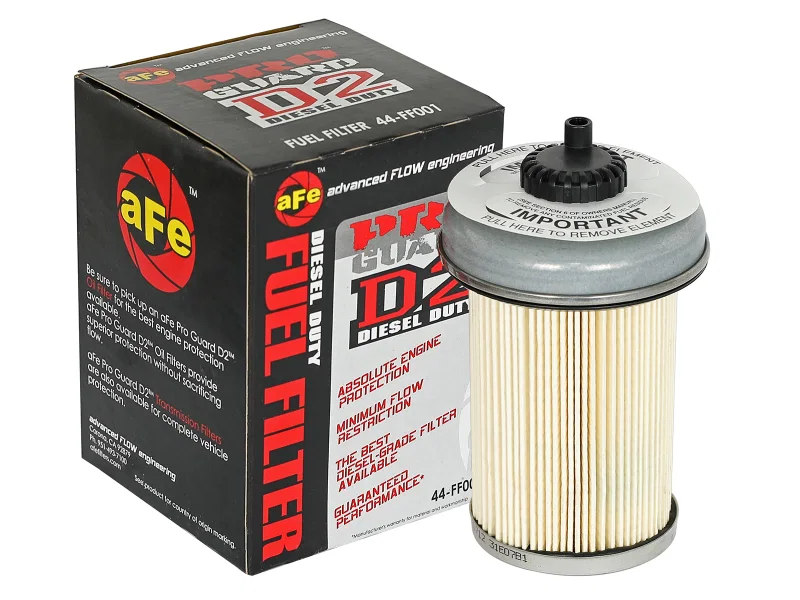 aFe 44-FF001, ProGuard D2 Fluid Filters Fuel F/F FUEL GM Diesel Trucks 92-00 V8- 6.2L 6.5L (td)