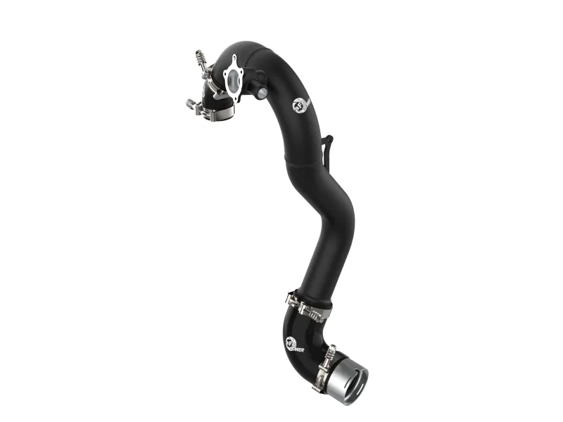 aFe 46-20578-B, Power 21-22 Ford Bronco L4-2.3L (t) BladeRunner 3 IN Aluminum Hot Charge Pipe Black