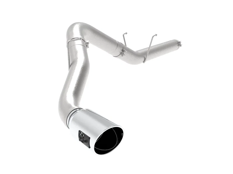 aFe 49-42075-P, 19-22 Ram Diesel Trucks L6-6.7L(td) Large Bore-HD 5in 409SS DPF-Back Exhaust System w/Pol Tip