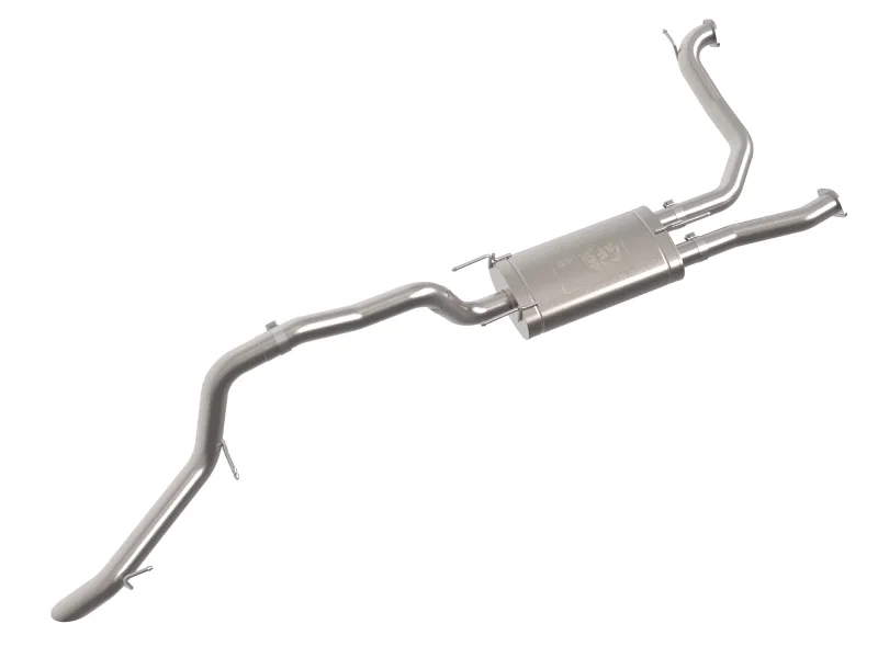 aFe 49-36142, Vulcan Series 3in Stnless Steel Cat-Back Hi-Tuck Exhaust System Nissan Armada 25-26 V6-3.5L(tt)
