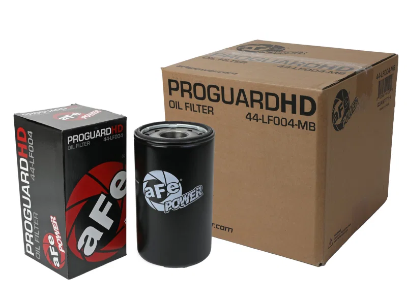 aFe 44-LF004-MB, ProGuard D2 Fluid Filters Oil F/F OIL Ford Diesel Trucks 94-03 V8-7.3L (td)