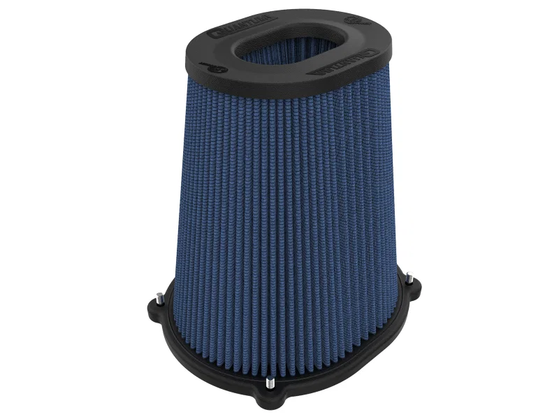 aFe 23-91133, Quantum Pro-5 R Air Filter Inverted Top - 5.5inx4.25in Flange x 9in Height - Oiled P5R