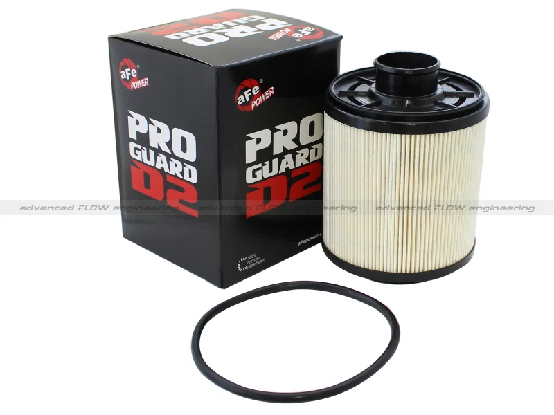 aFe 44-FF014E, ProGuard D2 Fluid Filters Fuel F/F FUEL Ford Diesel Trucks 11-16 V8-6.7L (td)