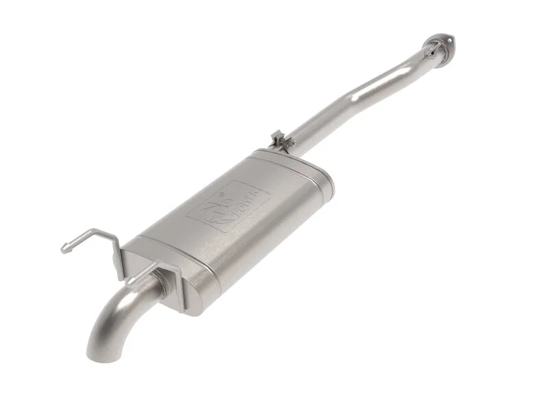 aFe 49-46066, 00-04 Toyota Tacoma ROCK BASHER 2.5in 409 SS Cat-Back Exhaust - L4-2.7L / V6-3.5L