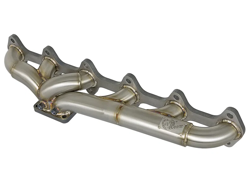 aFe 48-32017, Twisted Steel Header w/ Turbo Manifold 03-07 Dodge Diesel L6-5.9L
