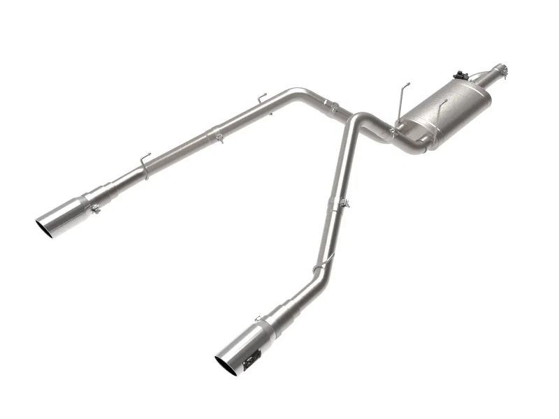 aFe 49-32083-P, 09-18 Ram 1500 V8 5.7L Hemi Gemini XV 3in 304 SS Cat-Back Exhaust w/ Polished Tips