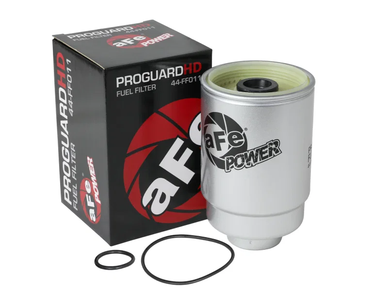 aFe 44-FF011, ProGuard D2 Fluid Filters Fuel F/F FUEL GM Diesel Trucks 01-12 V8-6.6L (td)
