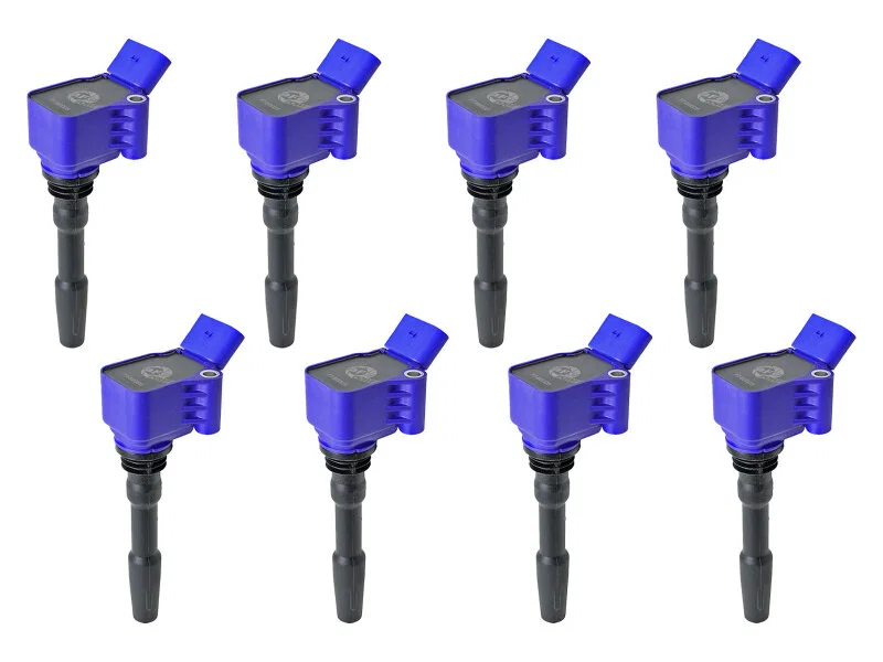 aFe 77-92005-MD, 13-18 Audi S8 / 14-17 Audi RS7 Scorcher High-Performance Ignition Coil (8 Pack)
