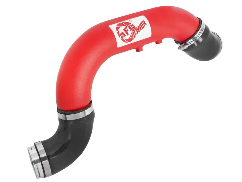 aFe 46-20269-R, BladeRunner 3in Red IC Tube Cold Side w/ Coupling & Clamp Kit 2016 GM Colorado/Canyon 2.8L