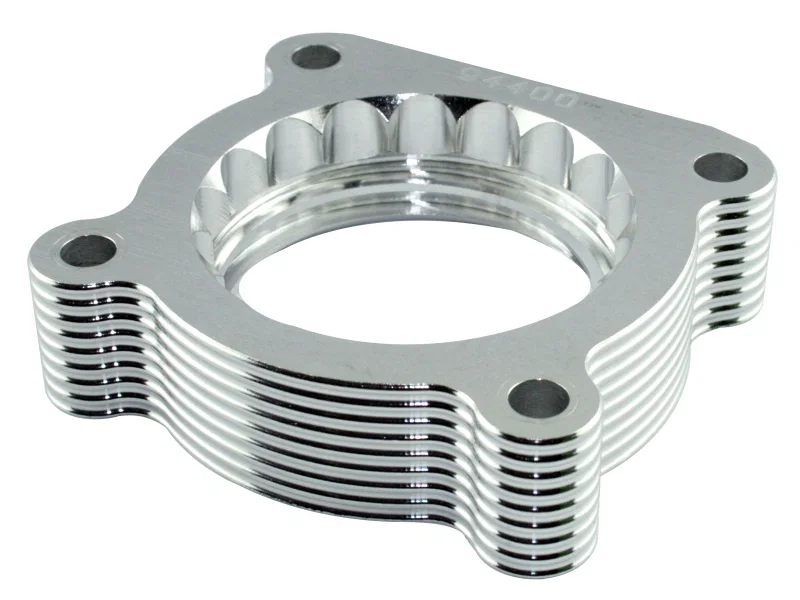 aFe 46-36002, Silver Bullet Throttle Body Spacers TBS Nissan Frontier/Pathfinder/Xterra 05-09 V6-4.0L