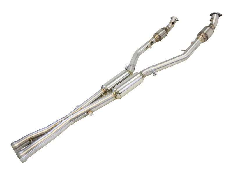 aFe 49-36321-1, 08-13 BMW(E90/92/93) MACH Force XP 304 Stainless Steel V8 4.0L w/ Cat & Resonator