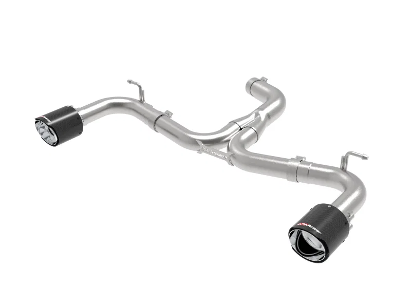 aFe 49-36421-C, 18-20 VW GTI (MK7.5) 2.0L MACH Force-Xp 3in to 2.5in 304 SS Axle-Back Exhaust System- Carb. Tips