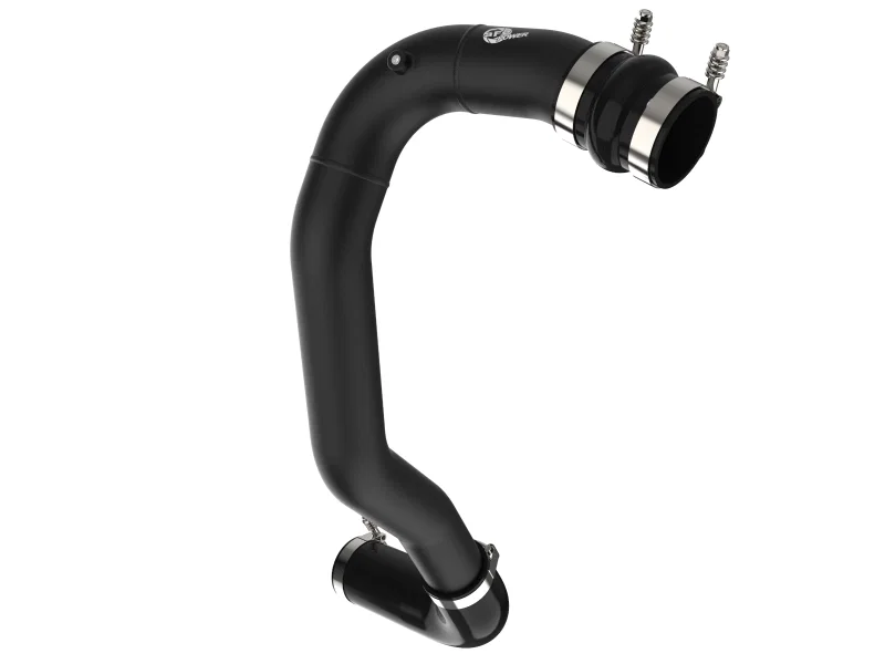 aFe 46-20079-B, 08-10 Ford Trucks V8-6.4L (td) BladeRunner 3 IN Aluminum Hot Charge Pipe - Black