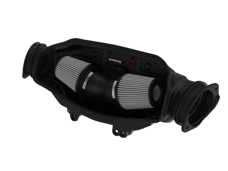 aFe 54-13055D, 20-23 Chevy Corvette C8 Magnum FORCE Stage-2 Cold Air Intake w/ Pro DRY S Filters