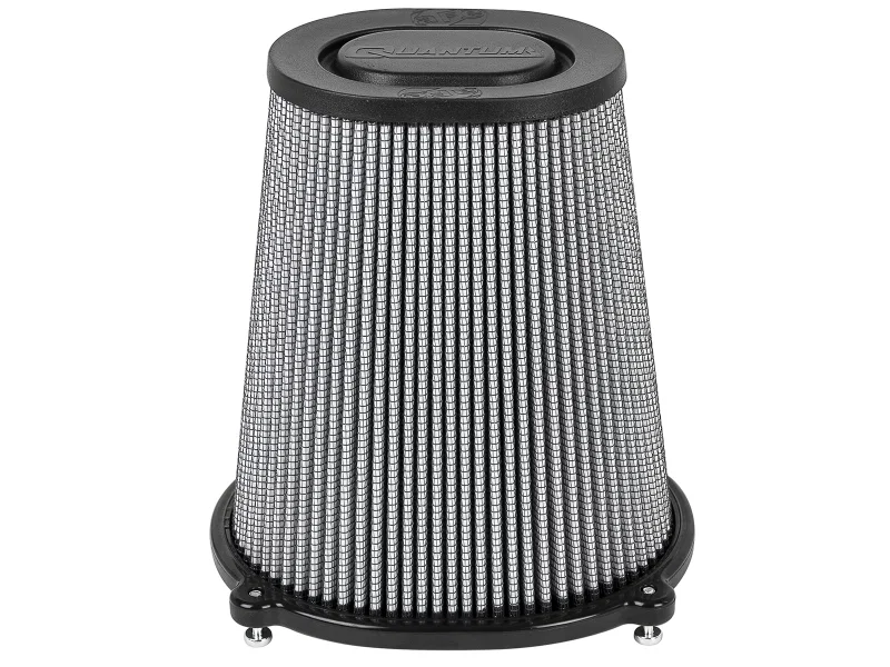 aFe 21-90105, QUANTUM Intake Rplcmnt Air Filter (5-1/2x4-1/4)IN F x(8-1/2x7-1/4)IN B x(5-3/4x4-1/2)IN T x9IN H