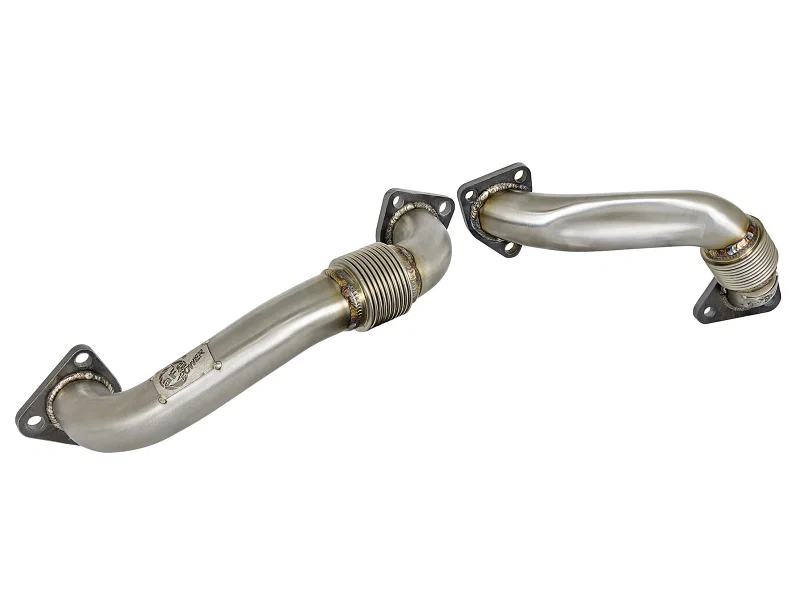 aFe 48-34009, Twisted Steel Up-Pipe GM Diesel Trucks 01-04 V8-6.6L (td) LB7