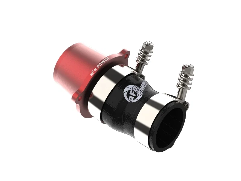 aFe 46-20416-R, BladeRunner 15-20 VW GTI Turbo Muffler Delete for OE Charge Pipe - Red