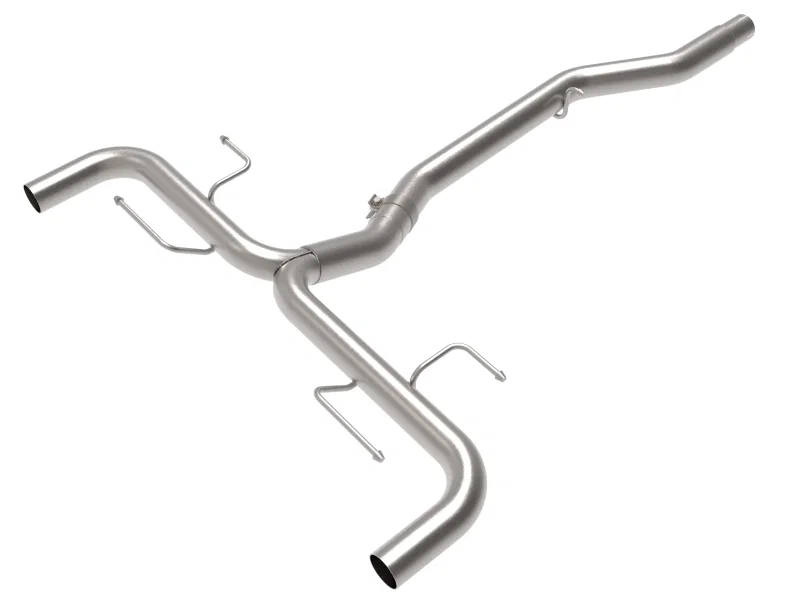 aFe 49-36902, 17-21 Alfa Romeo Giulia L4-2.0L (t) Mach Force-Xp 2in to 2-1/2in 304SS Axle-Back Exhaust